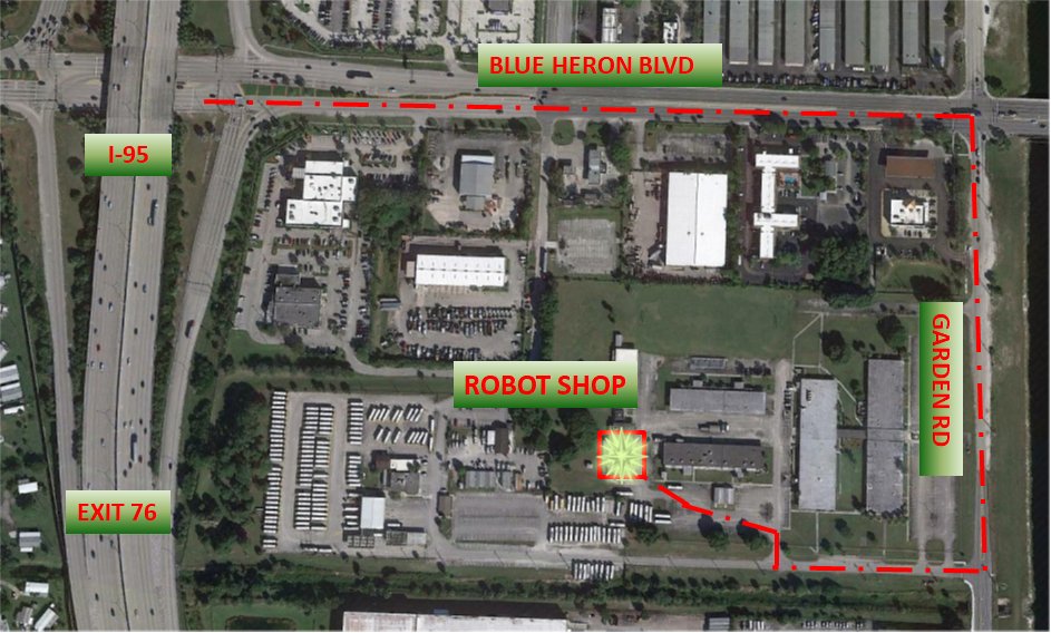 Robotics Shop Map